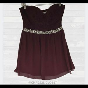 Speechless Strapless short Special Occasion Dress